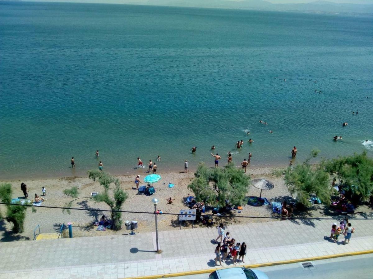 Poseidon Hotel Lefkandi Chalkidas Exterior foto
